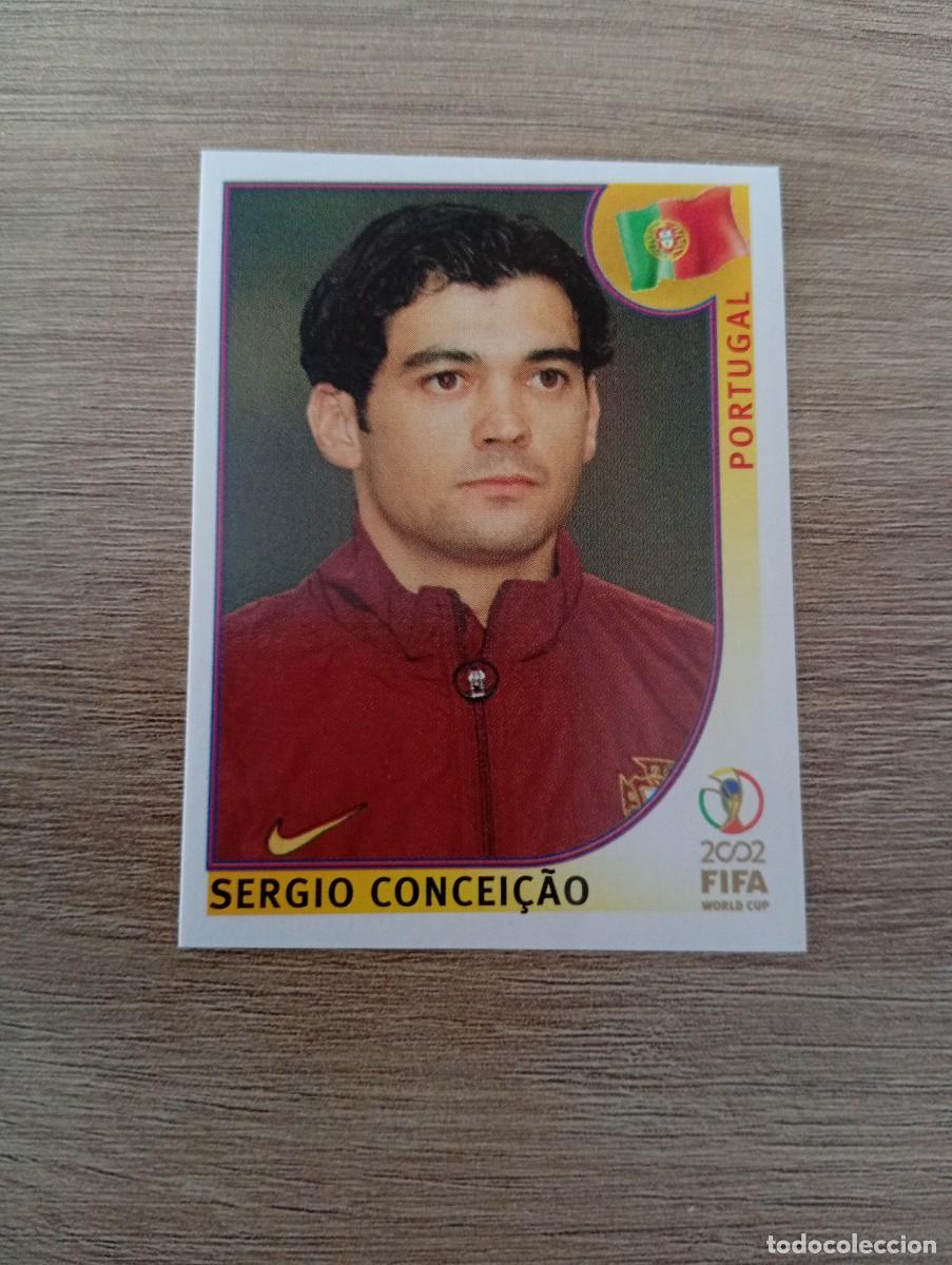 Cromos de f&uacute;tbol: SERGIO CONCEICAO 306 PORTUGAL MUNDIAL KOREA JAPON 2002 02 PANINI NUNCA PEGADO