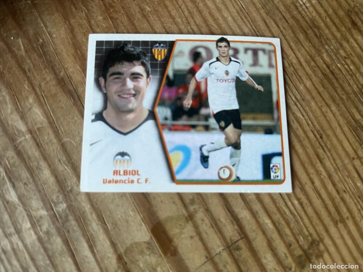 Cromos de f&uacute;tbol: CROMO SIN PEGAR NUNCA PEGADO ALBUM LIGA ESTE 05 06 2005 2006 VALENCIA ALBIOL
