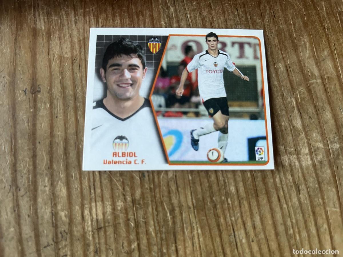 Cromos de f&uacute;tbol: CROMO SIN PEGAR NUNCA PEGADO ALBUM LIGA ESTE 05 06 2005 2006 VALENCIA ALBIOL