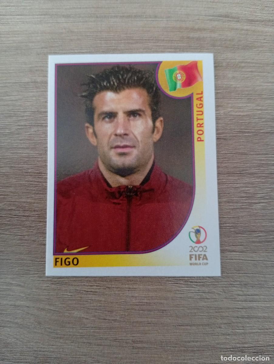 Cromos de f&uacute;tbol: FIGO 307 PORTUGAL MUNDIAL KOREA JAPON 2002 02 PANINI NUNCA PEGADO