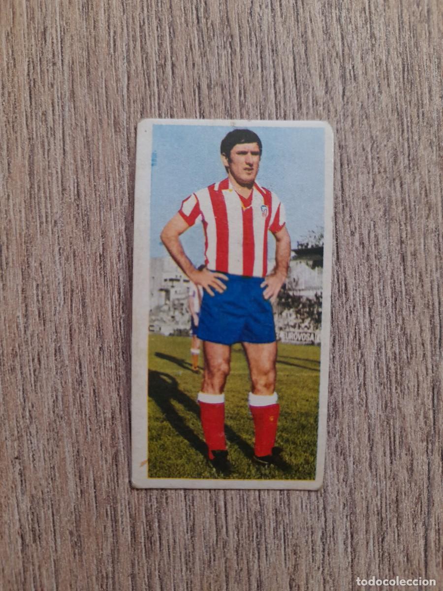 Figurine di Calcio: CROMO NUEVO &Uacute;LTIMO FICHAJE N&deg;1 ANTONIO. AT MADRID. LIGA ESTE 1975 1976 75 76