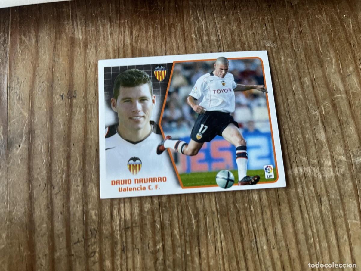 Cromos de f&uacute;tbol: CROMO SIN PEGAR NUNCA PEGADO ALBUM LIGA ESTE 05 06 2005 2006 VALENCIA DAVID NAVARRO