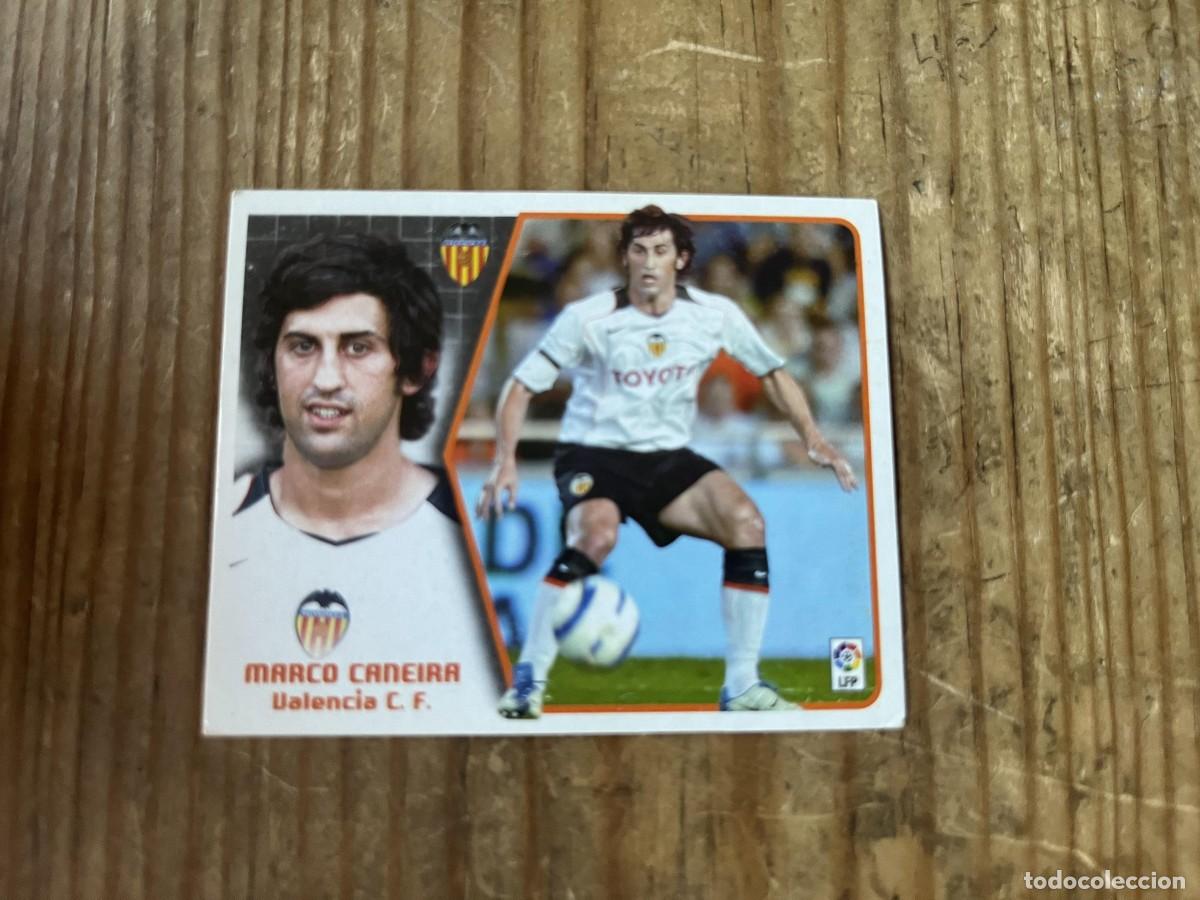 Cromos de f&uacute;tbol: CROMO SIN PEGAR NUNCA PEGADO ALBUM LIGA ESTE 05 06 2005 2006 VALENCIA MARCO CANEIRA