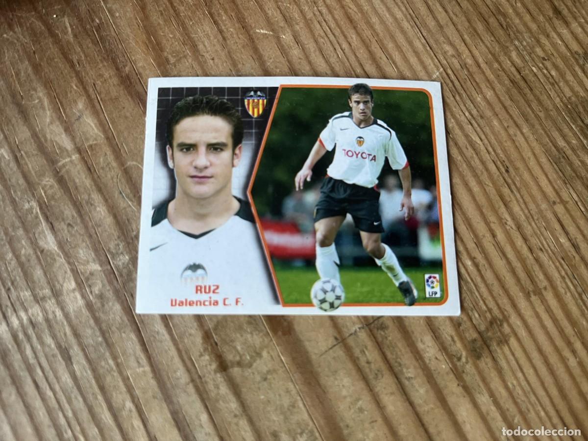 Cromos de f&uacute;tbol: CROMO SIN PEGAR NUNCA PEGADO ALBUM LIGA ESTE 05 06 2005 2006 VALENCIA RUZ