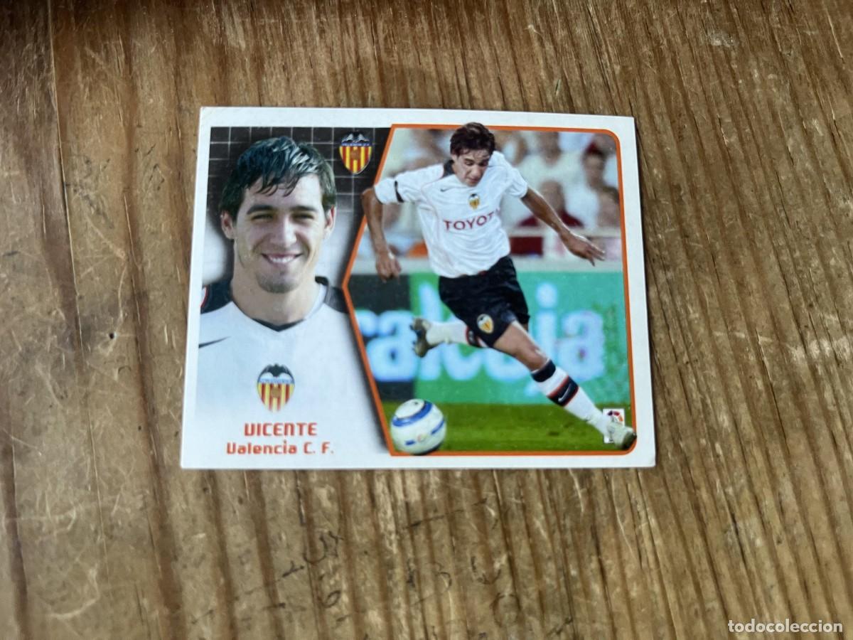 Cromos de f&uacute;tbol: CROMO SIN PEGAR NUNCA PEGADO ALBUM LIGA ESTE 05 06 2005 2006 VALENCIA VICENTE