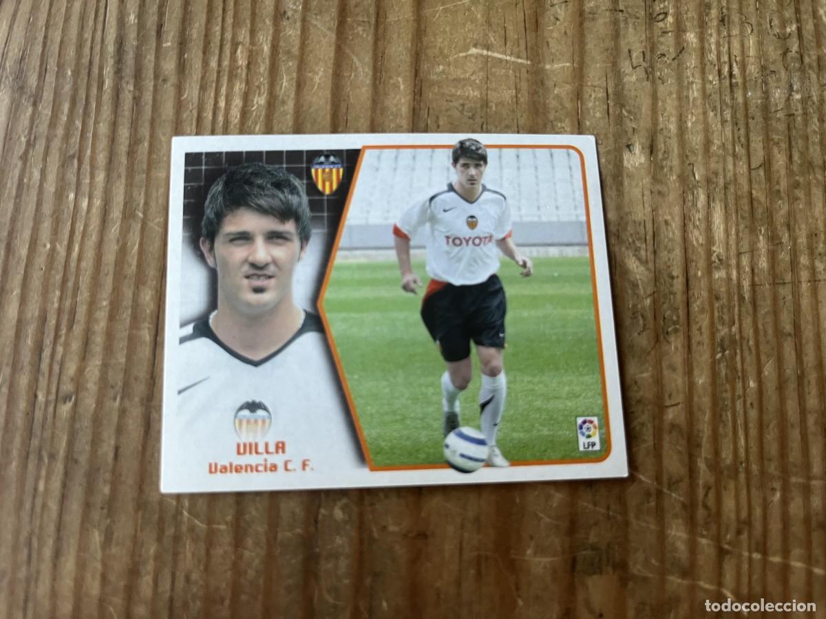 Cromos de f&uacute;tbol: CROMO SIN PEGAR NUNCA PEGADO ALBUM LIGA ESTE 05 06 2005 2006 VALENCIA DAVID VILLA