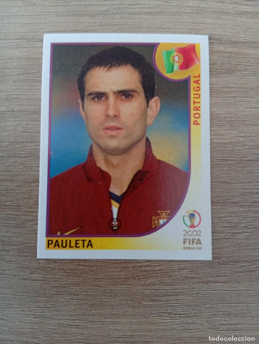 Cromos de f&uacute;tbol: PAULETA 310 PORTUGAL MUNDIAL KOREA JAPON 2002 02 PANINI NUNCA PEGADO