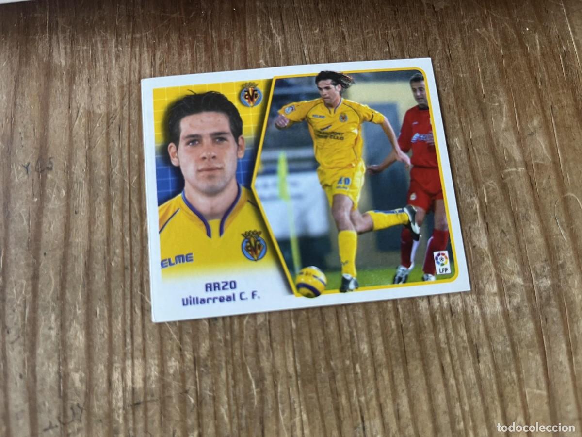 Cromos de f&uacute;tbol: CROMO SIN PEGAR NUNCA PEGADO ALBUM LIGA ESTE 05 06 2005 2006 VILLARREAL ARZO