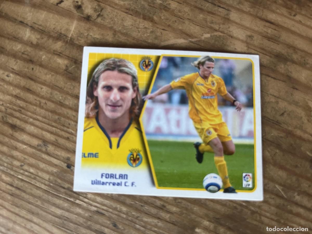 Cromos de f&uacute;tbol: CROMO SIN PEGAR NUNCA PEGADO ALBUM LIGA ESTE 05 06 2005 2006 VILLARREAL DIEGO FORLAN