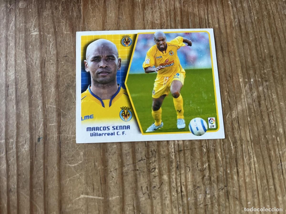 Cromos de f&uacute;tbol: CROMO SIN PEGAR NUNCA PEGADO ALBUM LIGA ESTE 05 06 2005 2006 VILLARREAL MARCOS SENNA