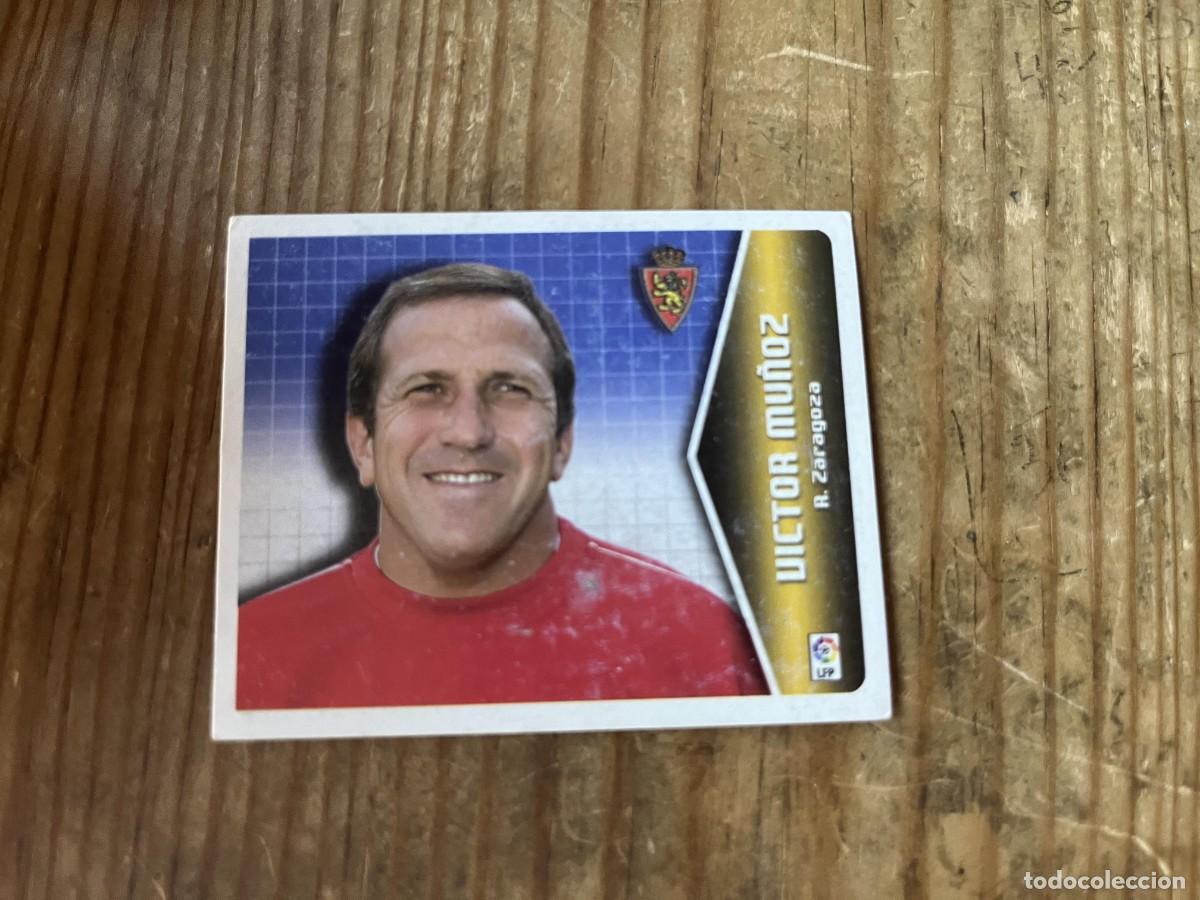 Cromos de f&uacute;tbol: CROMO SIN PEGAR NUNCA PEGADO ALBUM LIGA ESTE 05 06 2005 2006 ZARAGOZA ENTRENADOR VICTOR MU&Ntilde;OZ