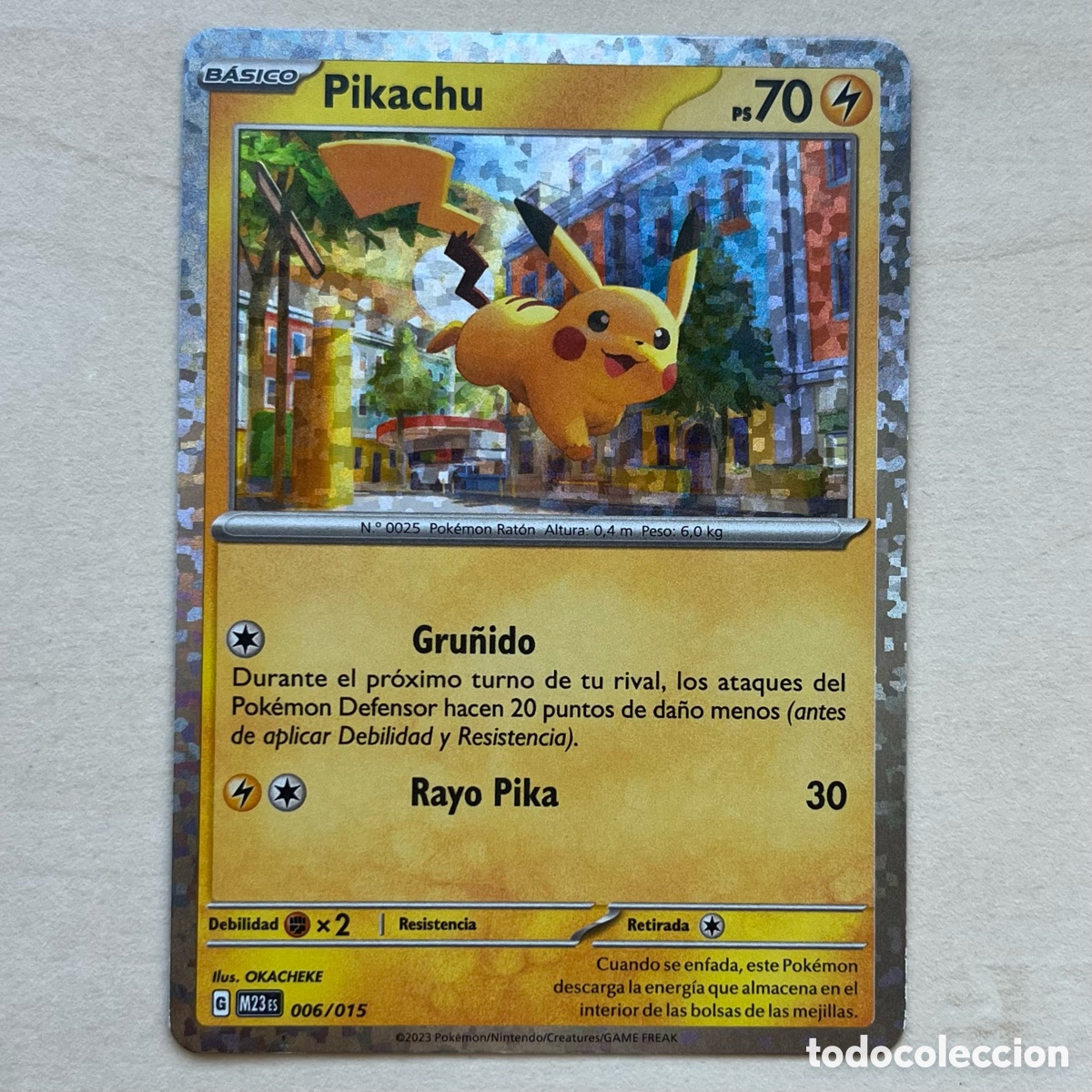 Cromos de f&uacute;tbol: Pikachu McDonald&rsquo;s Match Battle 2023 - Pokemon
