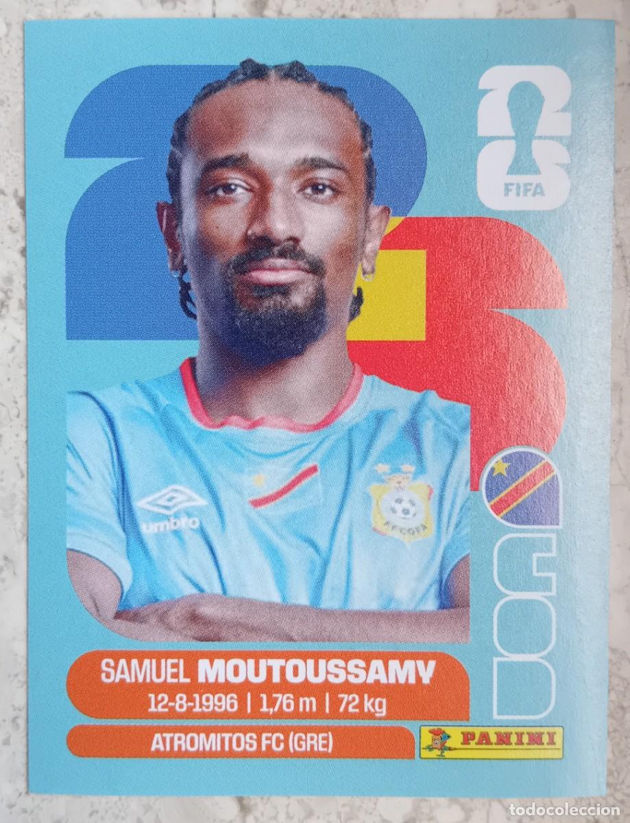 Cromos de f&uacute;tbol: Figurina Panini 2026 Cromo World Cup Usa Mundial 2026 Samuel Moutoussamy Congo n COD 11