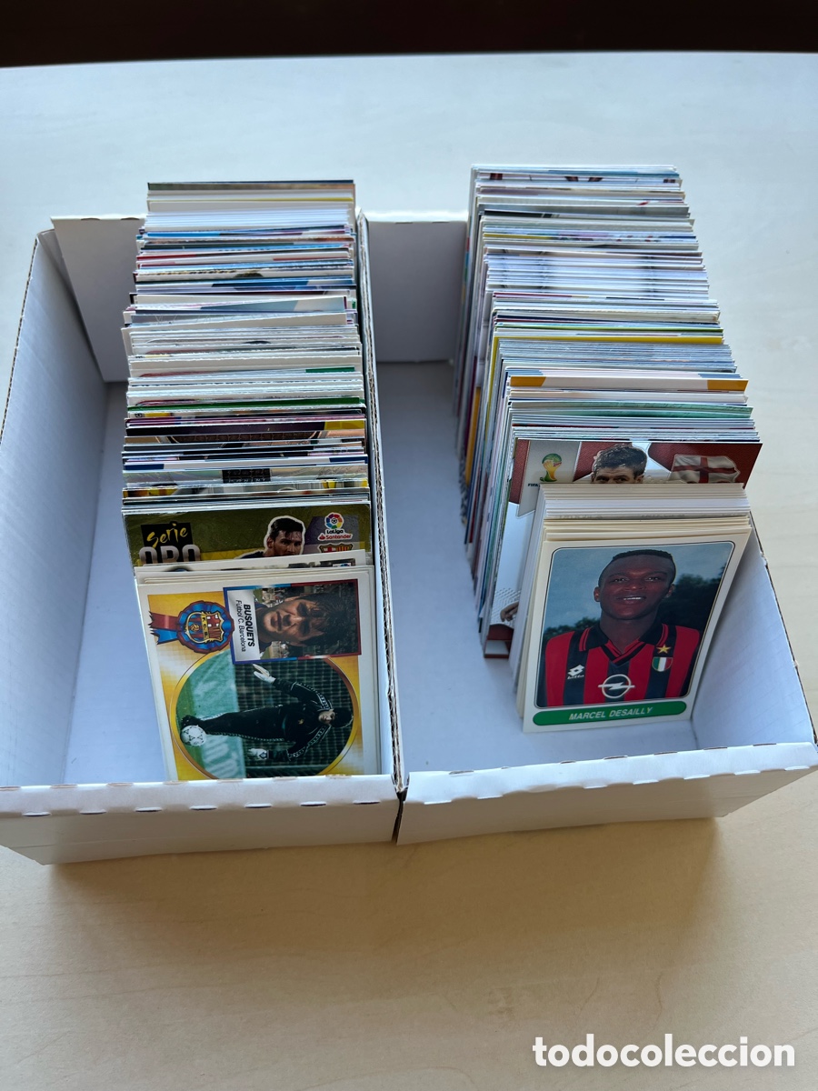 Cromos de f&uacute;tbol: Lote 479 cromos y cartas variados de futbol