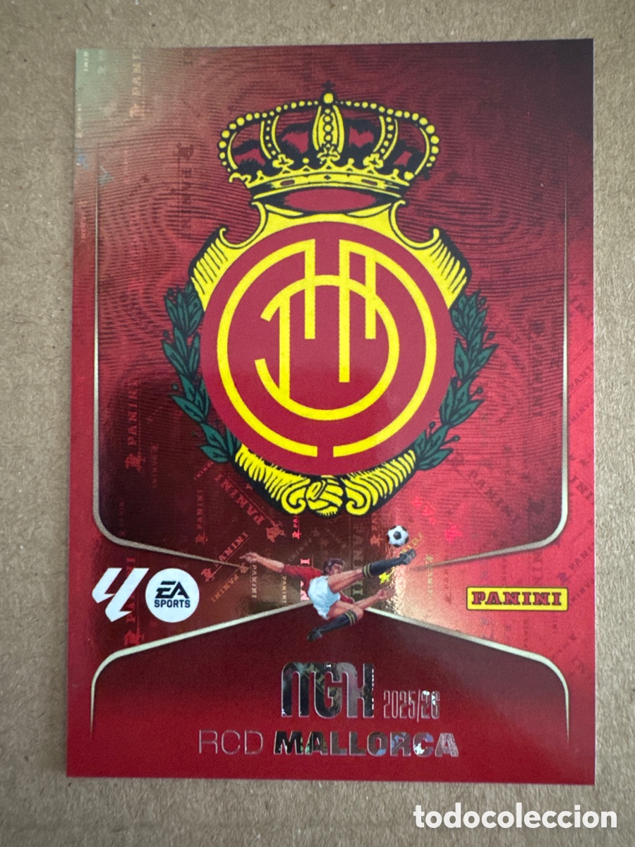 Cromos de f&uacute;tbol: # 235 Escudo Mallorca Megacracks 25 26 2025 2026 MGK