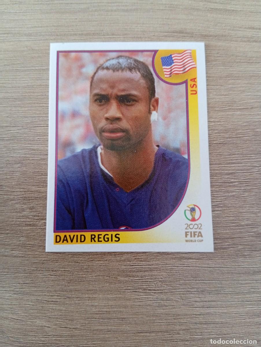 Cromos de f&uacute;tbol: DAVID REGIS 284 ESTADOS UNIDOS MUNDIAL KOREA JAPON 2002 02 PANINI NUNCA PEGADO