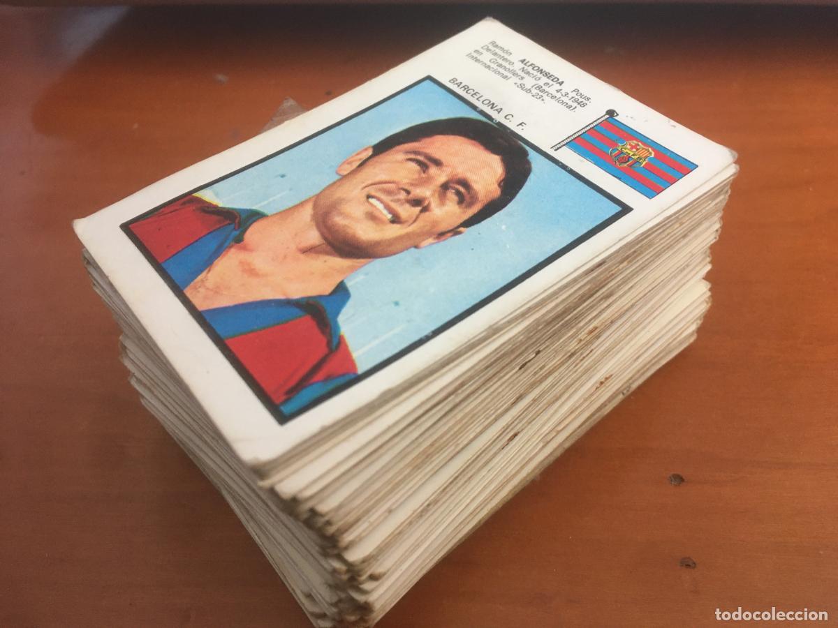 Fu&szlig;ball-Sticker: campeonato liga futbol 1971 1972 71 72 fher lote 101 cromos nunca pegados