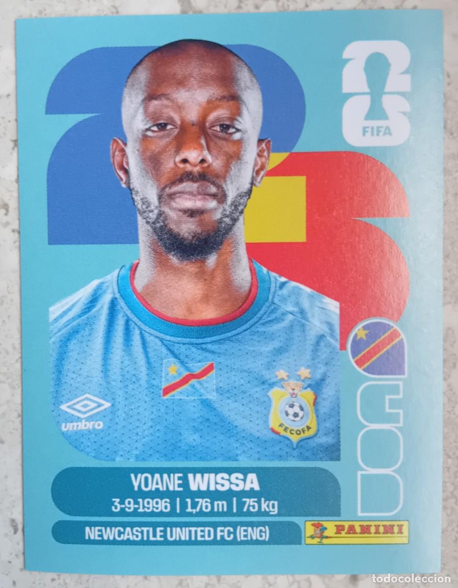 Cromos de f&uacute;tbol: Figurina Panini 2026 Cromo World Cup Usa Mundial 2026 Yoane Wissa Congo n COD 16