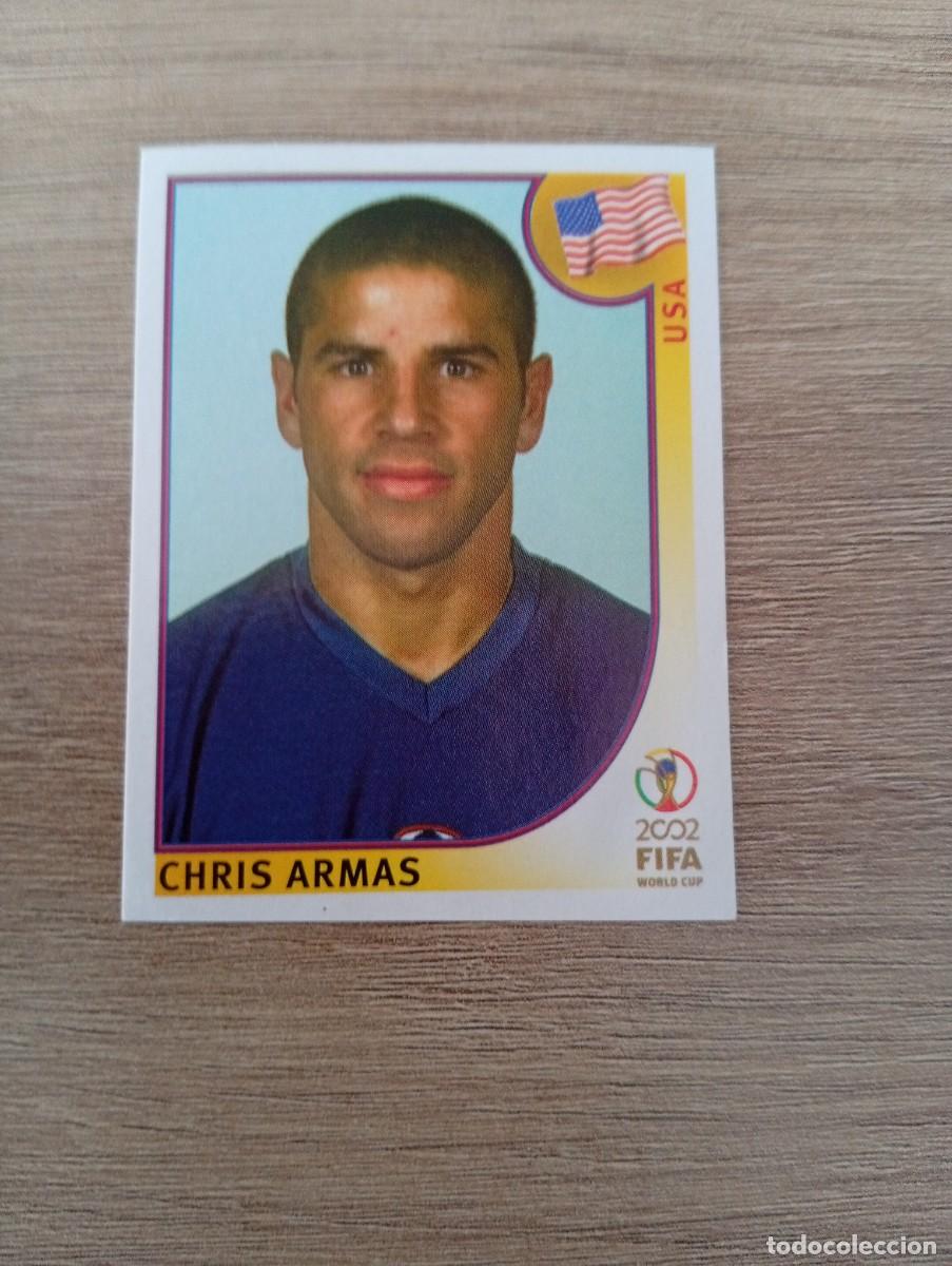 Cromos de f&uacute;tbol: CHRIS ARMAS 286 ESTADOS UNIDOS MUNDIAL KOREA JAPON 2002 02 PANINI NUNCA PEGADO