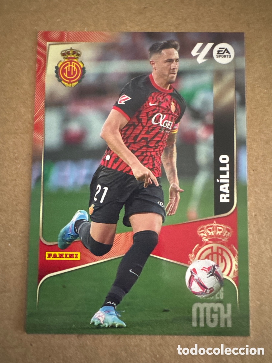 Football Stickers: # 239 Raillo Mallorca Megacracks 25 26 2025 2026 MGK
