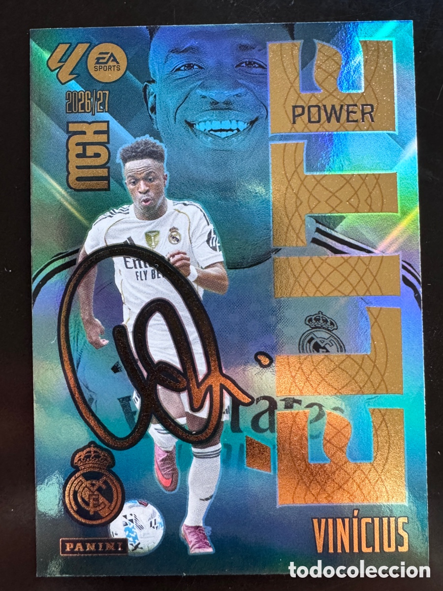 Football Stickers: Vinicius Elite Power 18P Real Madrid Megacracks 2026/27