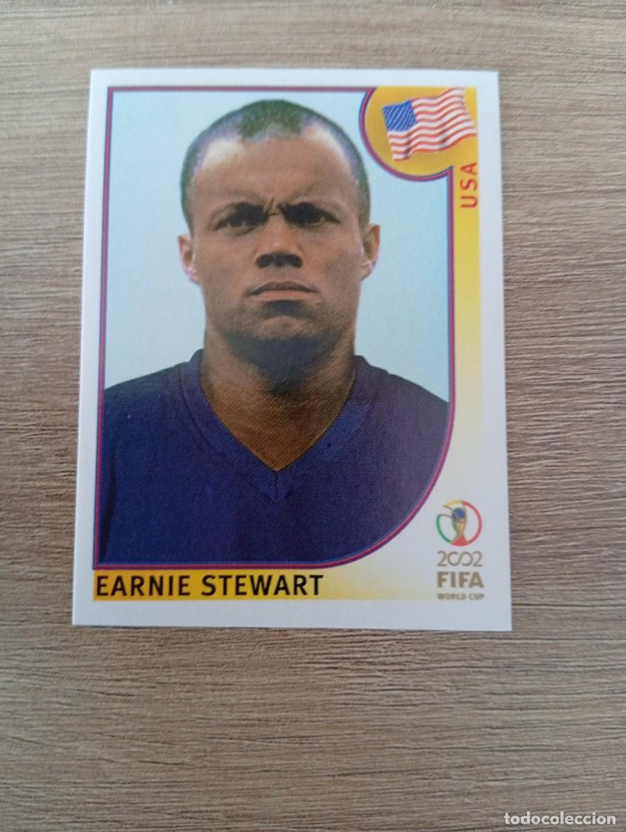 Football Stickers: EARNIE STEWART 290 ESTADOS UNIDOS MUNDIAL KOREA JAPON 2002 02 PANINI NUNCA PEGADO