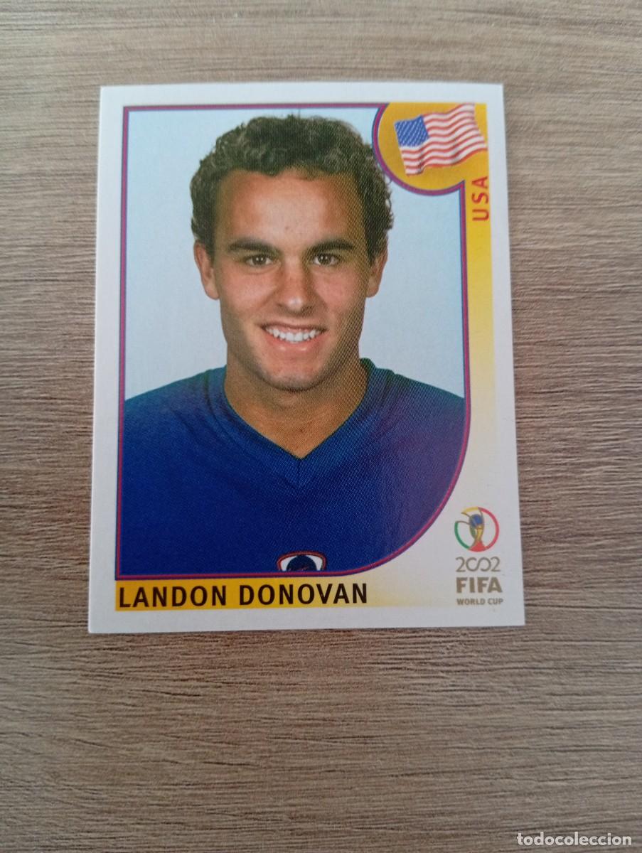 Cartes &agrave; collectionner de Football: LANDON DONOVAN 291 ESTADOS UNIDOS MUNDIAL KOREA JAPON 2002 02 PANINI NUNCA PEGADO
