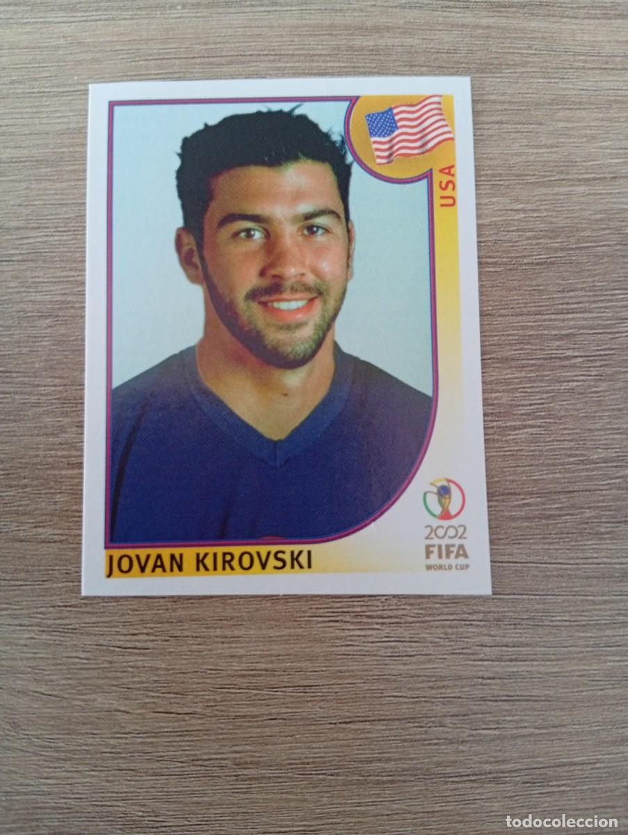 Football Stickers: JOVAN KIROVSKI 292 ESTADOS UNIDOS MUNDIAL KOREA JAPON 2002 02 PANINI NUNCA PEGADO