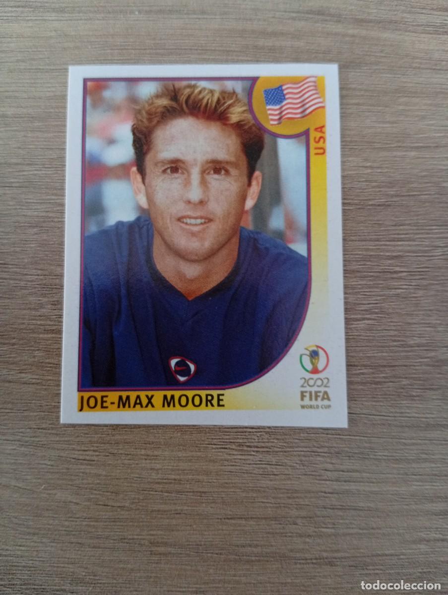 Football Stickers: JOE MAX MOORE 293 ESTADOS UNIDOS MUNDIAL KOREA JAPON 2002 02 PANINI NUNCA PEGADO