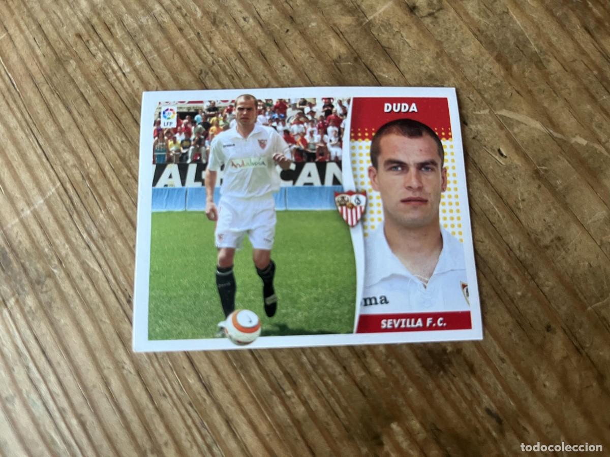 Cromos de f&uacute;tbol: CROMO SIN PEGAR NUNCA PEGADO ALBUM LIGA ESTE 06 07 2006 2007 FICHAJES # 8 DUDA SEVILLA