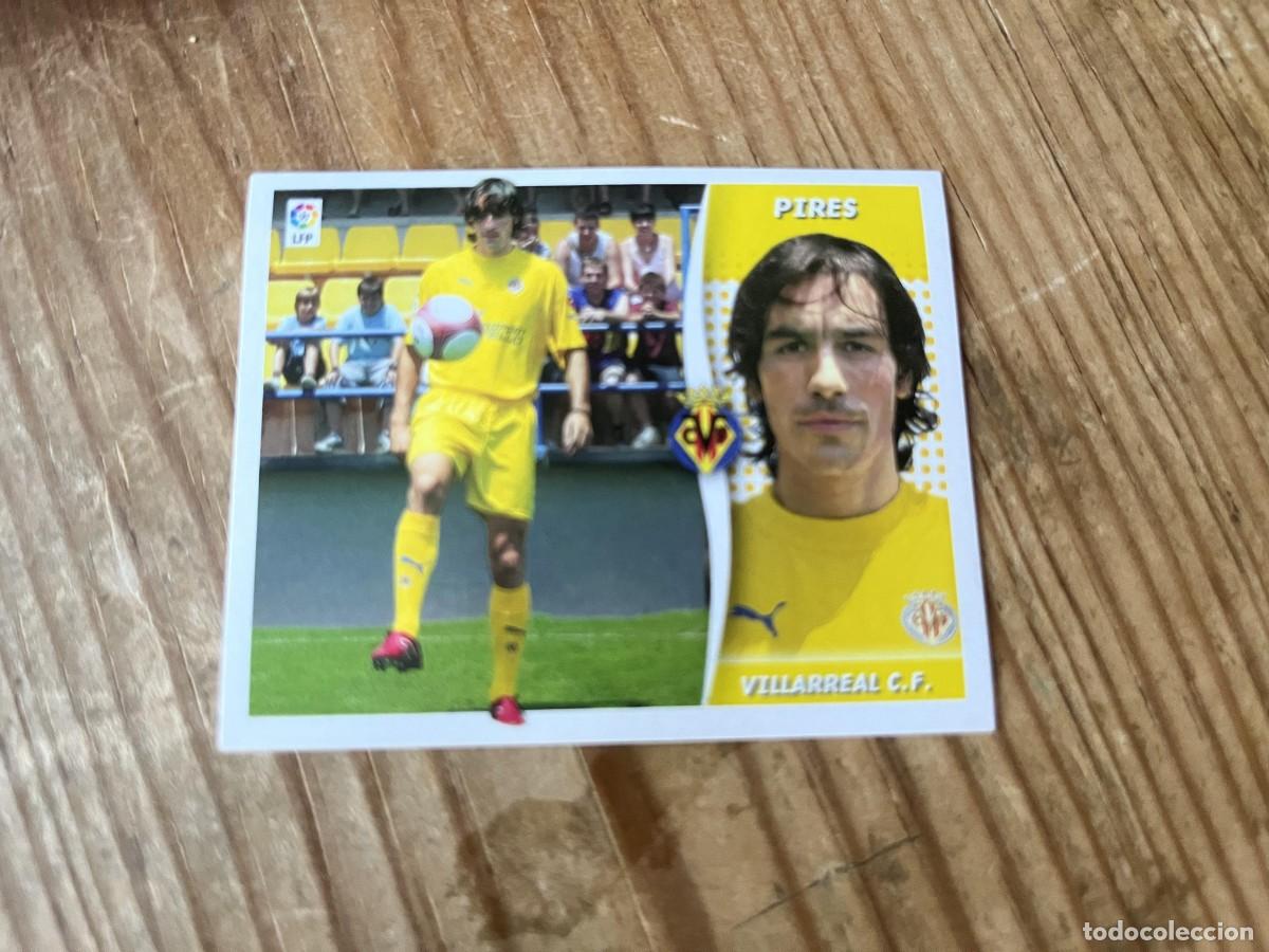 Cromos de f&uacute;tbol: CROMO SIN PEGAR NUNCA PEGADO ALBUM LIGA ESTE 06 07 2006 2007 FICHAJES # 9 PIRES VILLARREAL