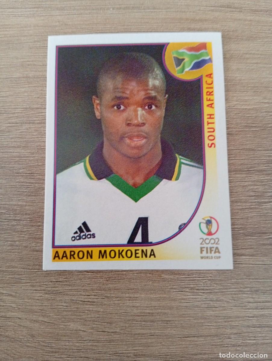 Cromos de f&uacute;tbol: AARON MOKOENA 158 SUDAFRICA MUNDIAL KOREA JAPON 2002 02 PANINI NUNCA PEGADO