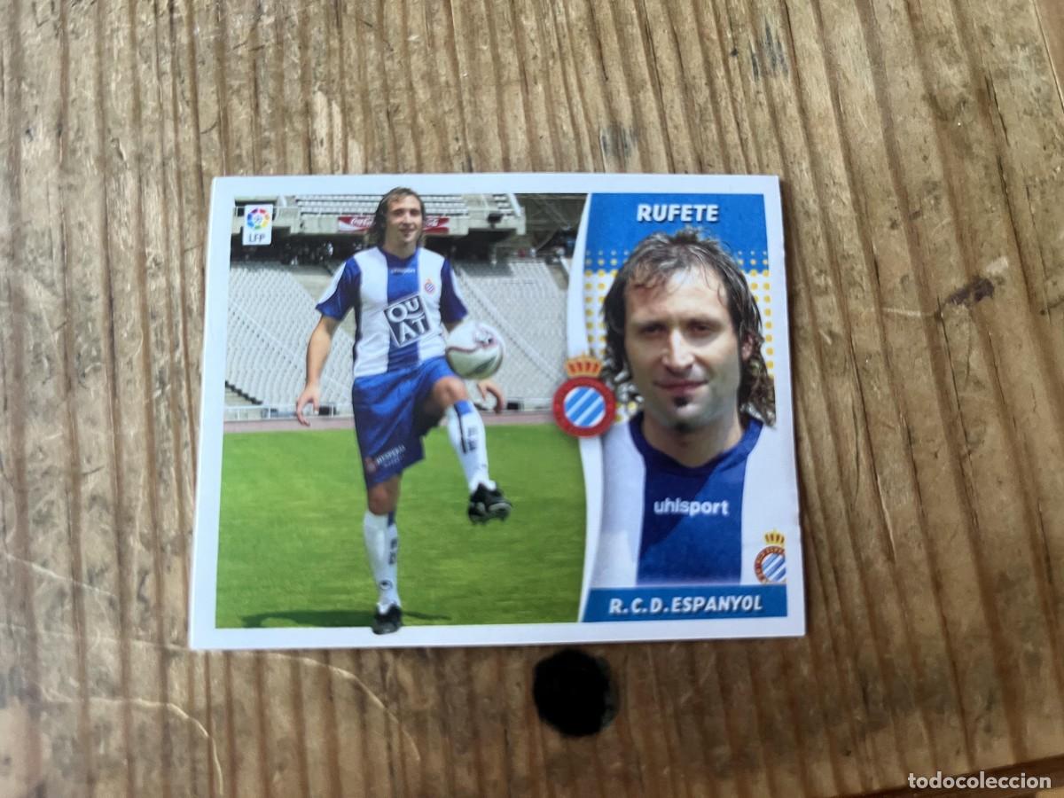 Cromos de f&uacute;tbol: CROMO SIN PEGAR NUNCA PEGADO ALBUM LIGA ESTE 06 07 2006 2007 FICHAJES # 11 RUFETE ESPANYOL ESPA&Ntilde;OL