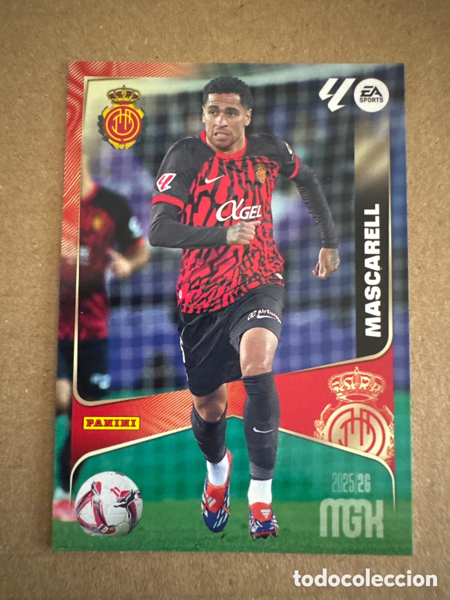 Cromos de f&uacute;tbol: # 244 Mascarell Mallorca Megacracks 25 26 2025 2026 MGK