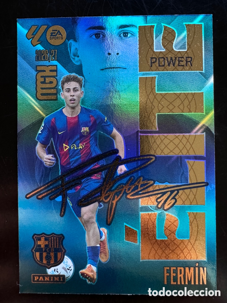 Cromos de f&uacute;tbol: Ferm&iacute;n Elite Power 6P Barcelona Megacracks 2026/27