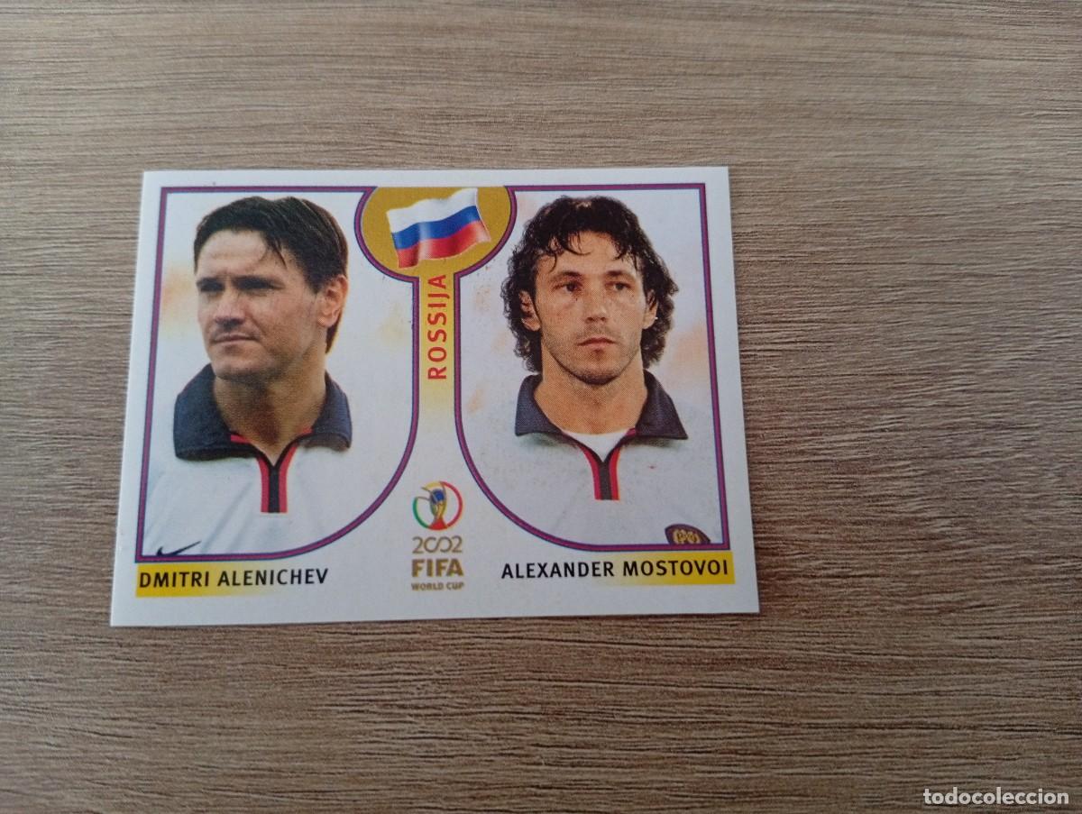 Cromos de f&uacute;tbol: ALENICHEV - MOSTOVOI RUSIA 527 MUNDIAL KOREA JAPON 2002 02 PANINI NUNCA PEGADO
