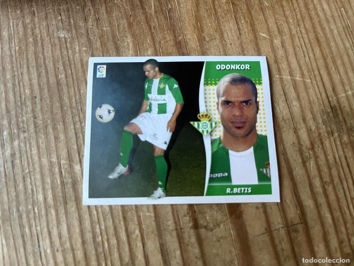 Cromos de f&uacute;tbol: CROMO SIN PEGAR NUNCA PEGADO ALBUM LIGA ESTE 06 07 2006 2007 FICHAJES # 48 ODONKOR BETIS