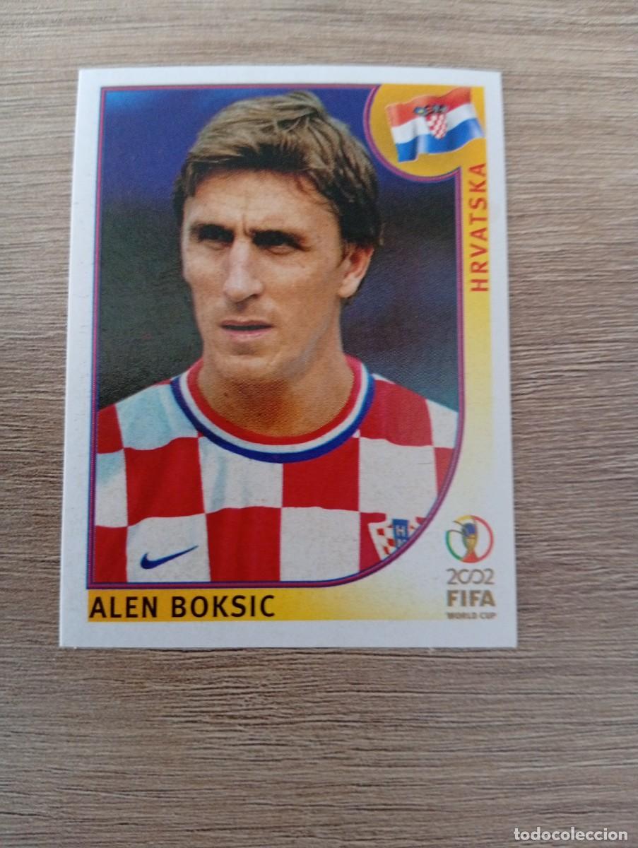 Cromos de f&uacute;tbol: ALEN BOKSIC CROACIA 491 MUNDIAL KOREA JAPON 2002 02 PANINI NUNCA PEGADO