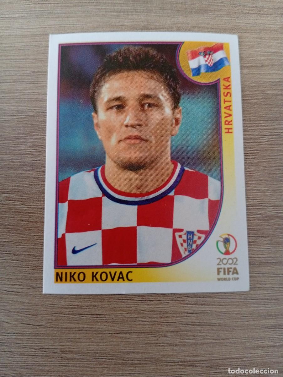 Cromos de f&uacute;tbol: NIKO KOVAC 484 CROACIA MUNDIAL KOREA JAPON 2002 02 PANINI NUNCA PEGADO