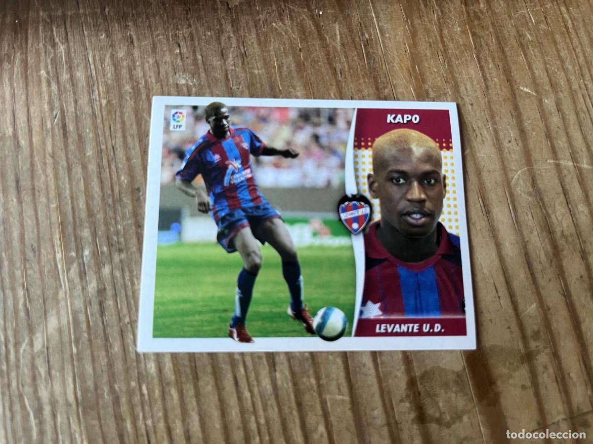 Cromos de f&uacute;tbol: CROMO SIN PEGAR NUNCA PEGADO ALBUM LIGA ESTE 06 07 2006 2007 COLOCA KAPO LEVANTE