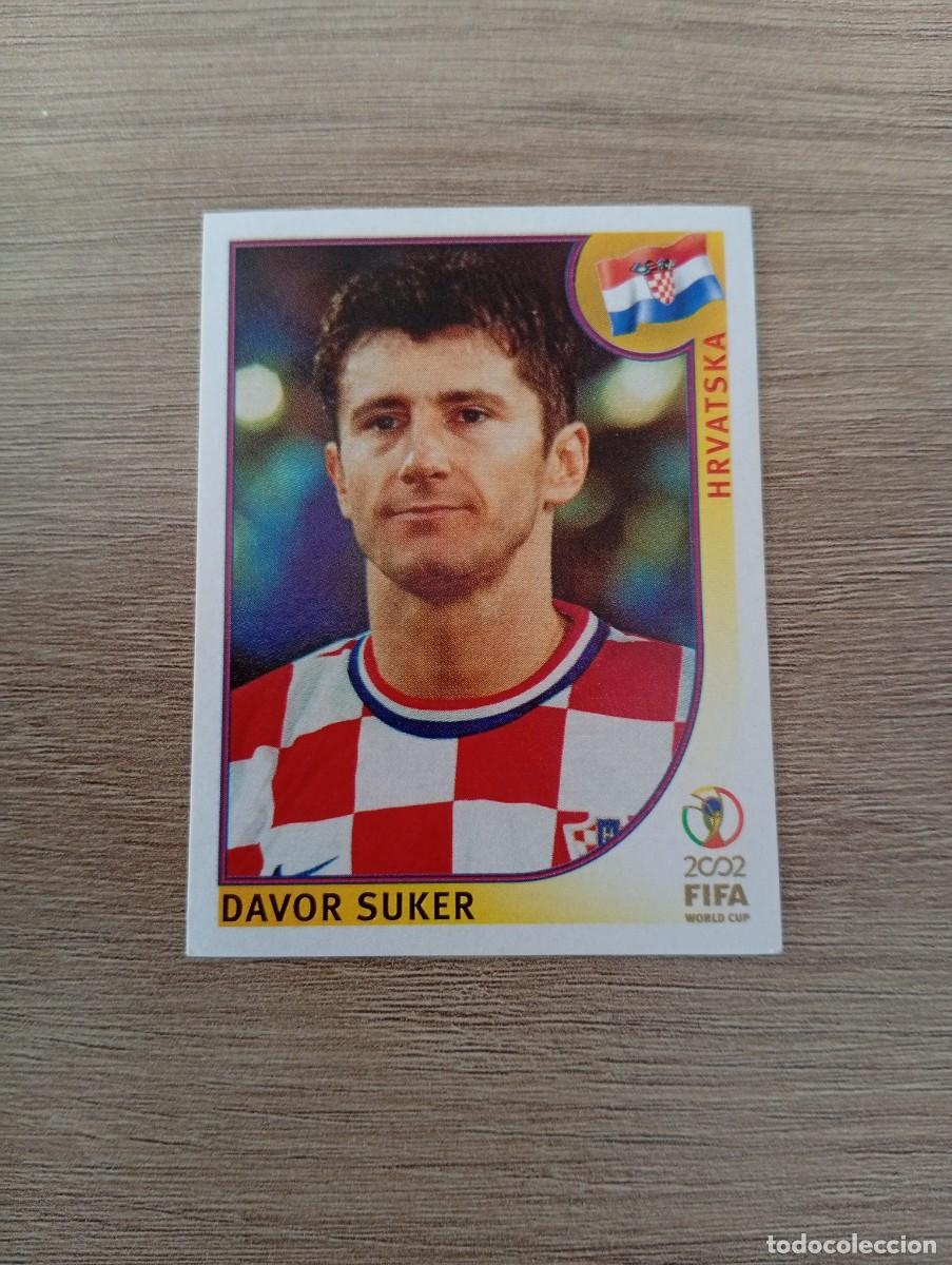 Cromos de f&uacute;tbol: DAVOR SUKER 489 CROACIA MUNDIAL KOREA JAPON 2002 02 PANINI NUNCA PEGADO