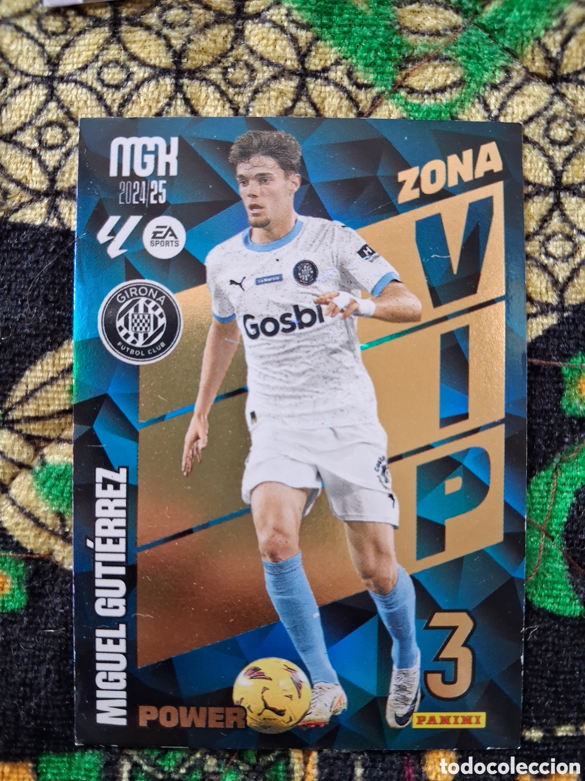 Cromos de f&uacute;tbol: CARD MEGACRACKS TEMPORADA 24/25: ZONA VIP POWER MIGUEL GUTI&Eacute;RREZ, N&deg; P400