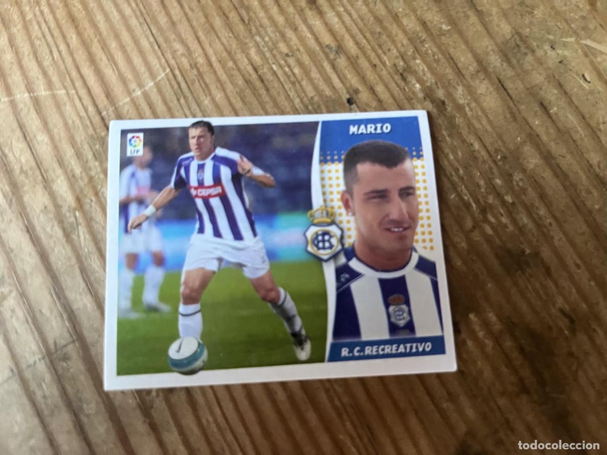 Cromos de f&uacute;tbol: CROMO SIN PEGAR NUNCA PEGADO ALBUM LIGA ESTE 06 07 2006 2007 COLOCA MARIO RECREATIVO HUELVA