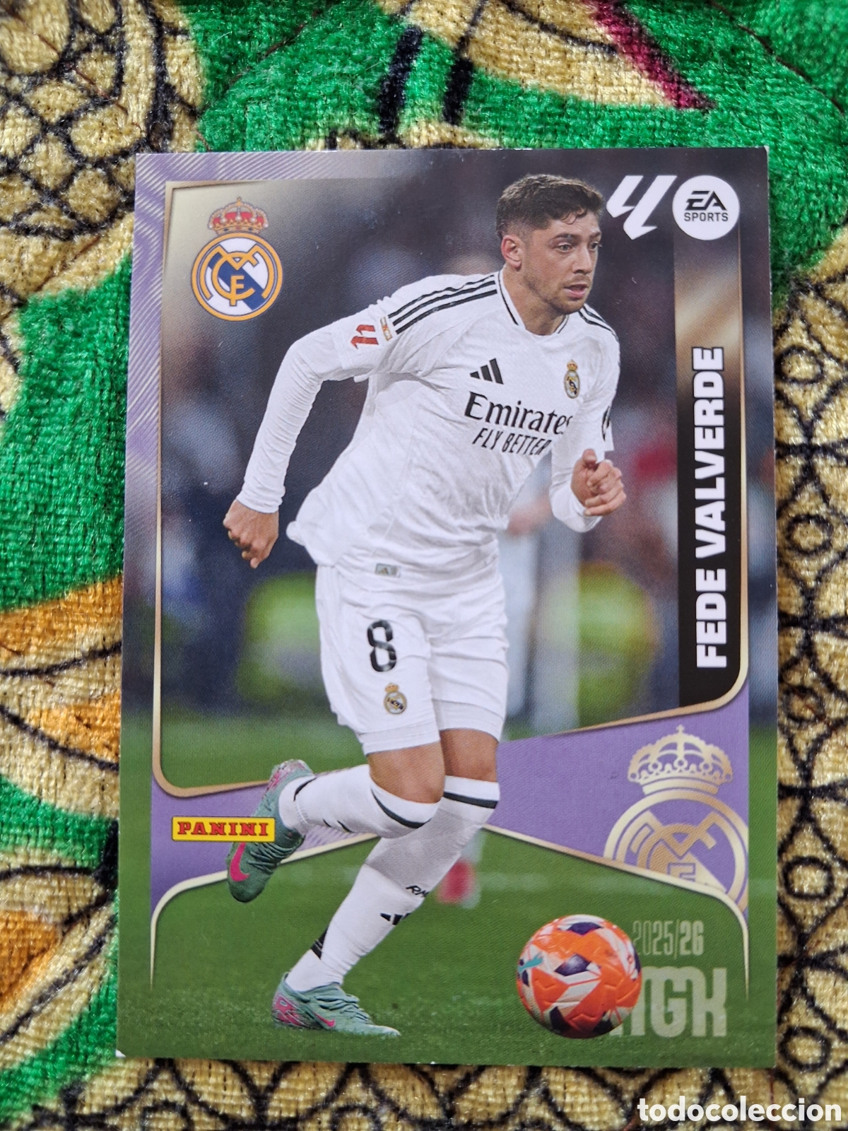 Cromos de f&uacute;tbol: 228 - Fede Valverde - Real Madrid - Megacracks 2025 - 2026