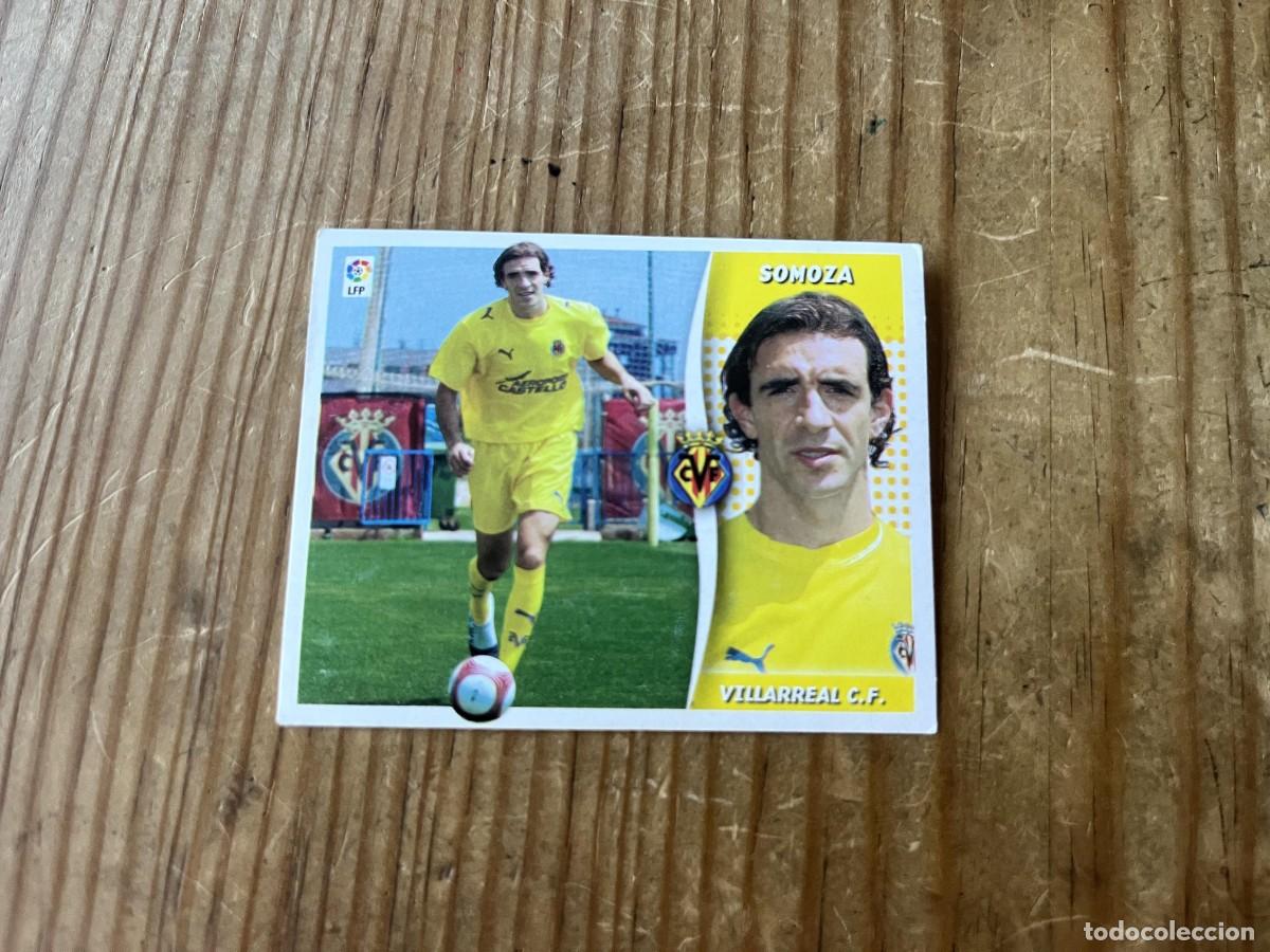 Cromos de f&uacute;tbol: CROMO SIN PEGAR NUNCA PEGADO ALBUM LIGA ESTE 06 07 2006 2007 COLOCA SOMOZA VILLARREAL