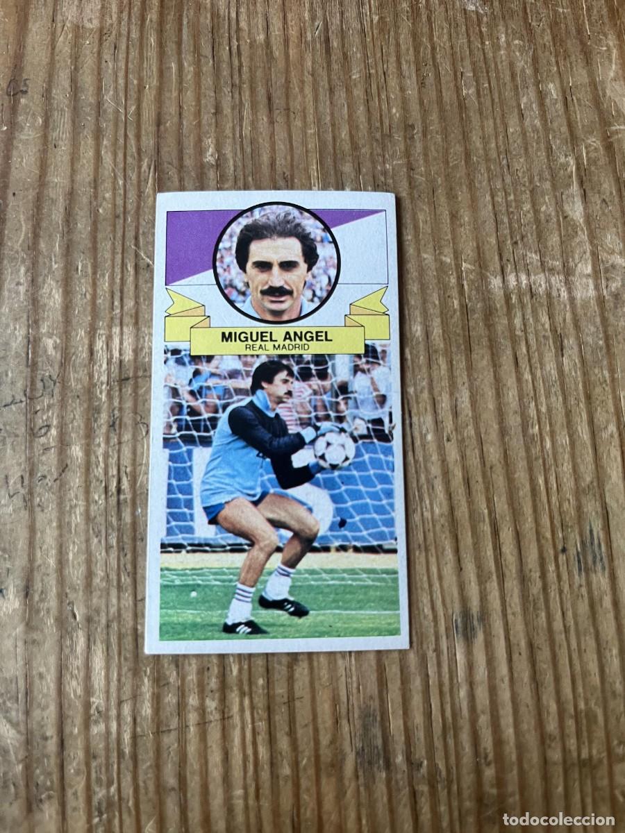 Cromos de f&uacute;tbol: CROMO SIN PEGAR NUNCA PEGADO ALBUM LIGA ESTE 85 86 1985 1986 MIGUEL ANGEL REAL MADRID