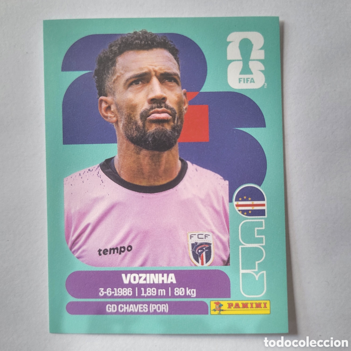 Fu&szlig;ball-Sticker: CPV 2 Vozinha [Sticker] / FIFA World Cup 2026