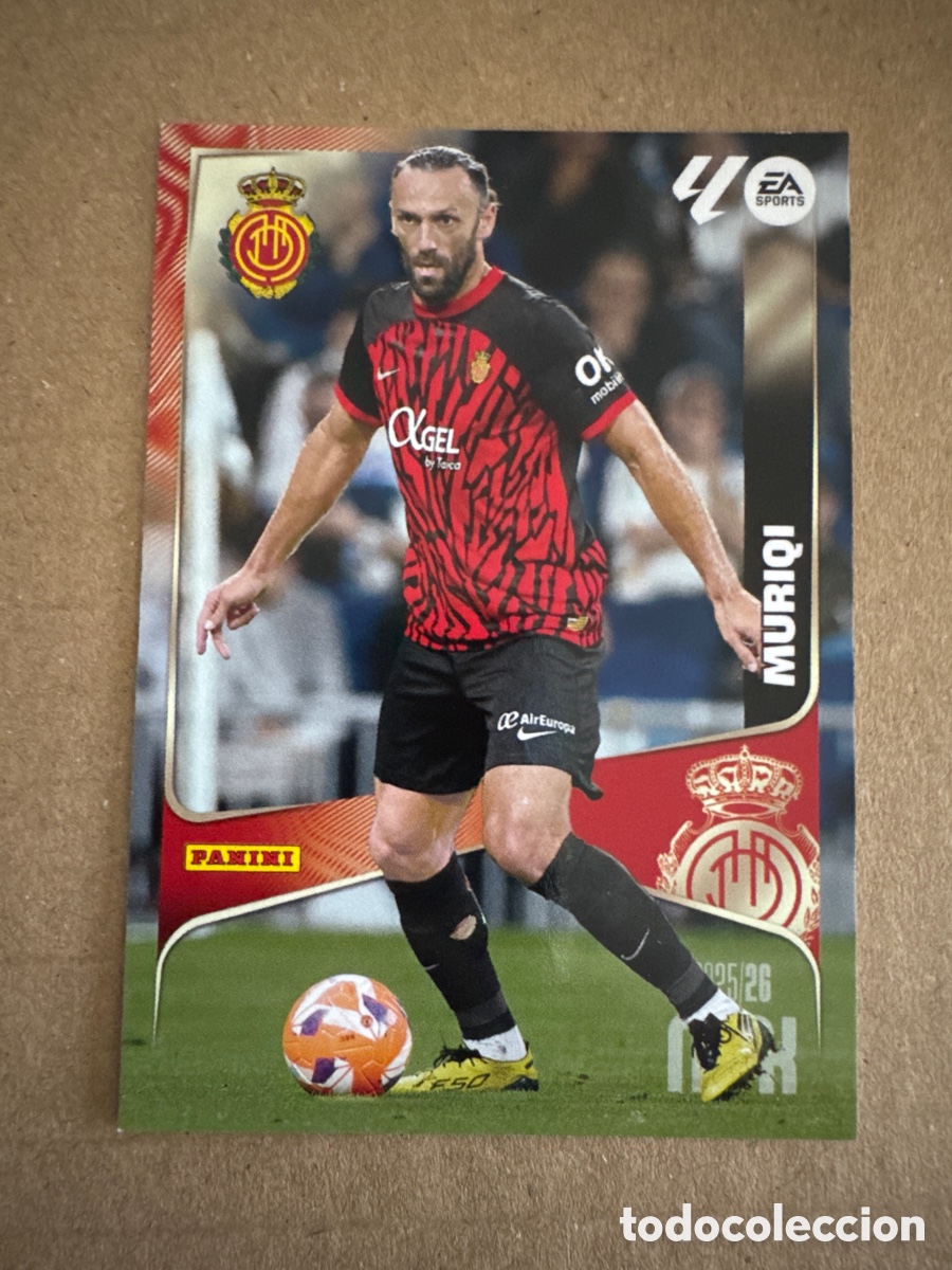 Fu&szlig;ball-Sticker: # 250 Muriqi Mallorca Megacracks 25 26 2025 2026 MGK