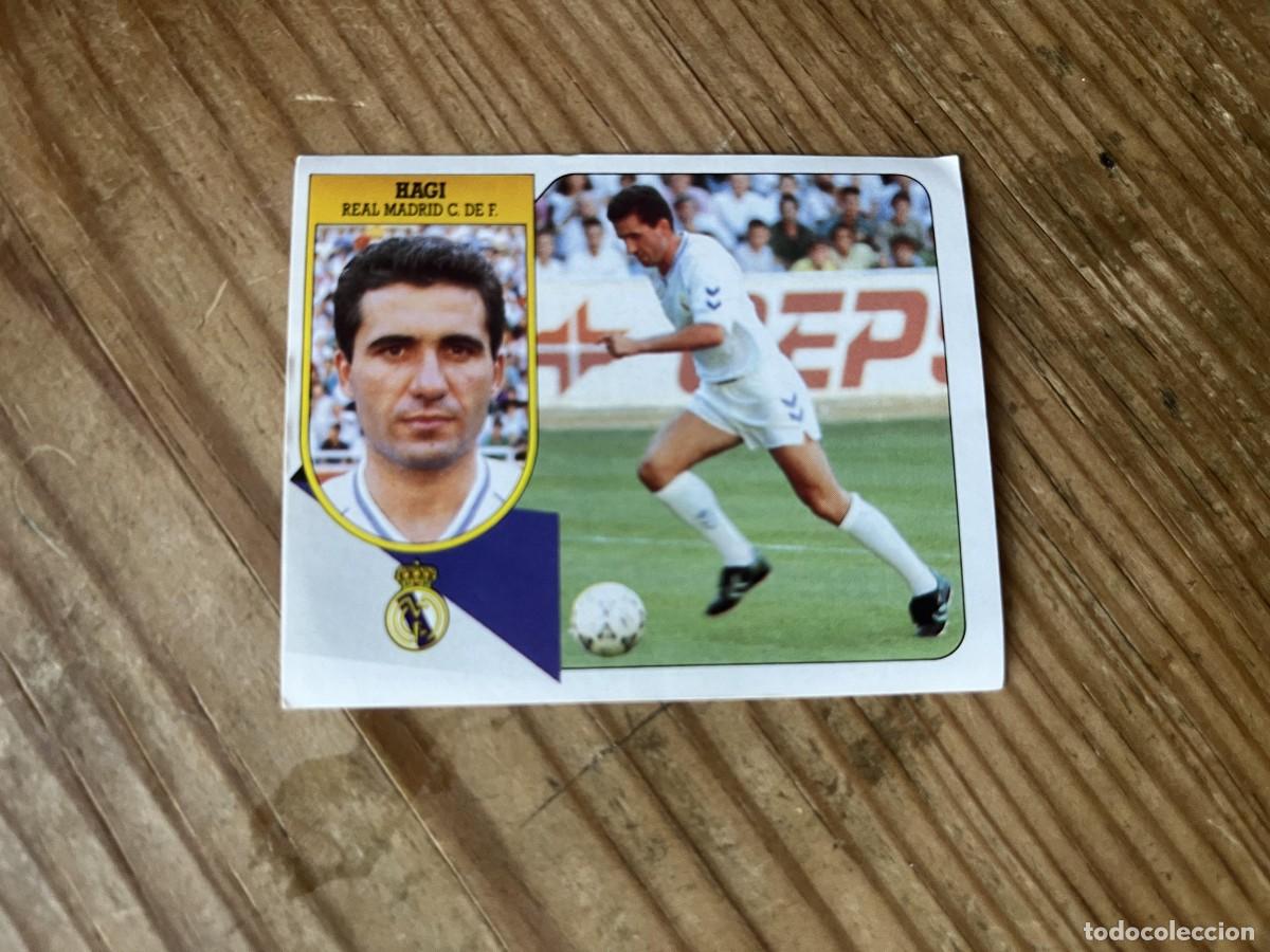Fu&szlig;ball-Sticker: CROMO PEGATINA ADHESIVO SIN PEGAR ALBUM LIGA ESTE 91 92 1991 1992 REAL MADRID HAGI
