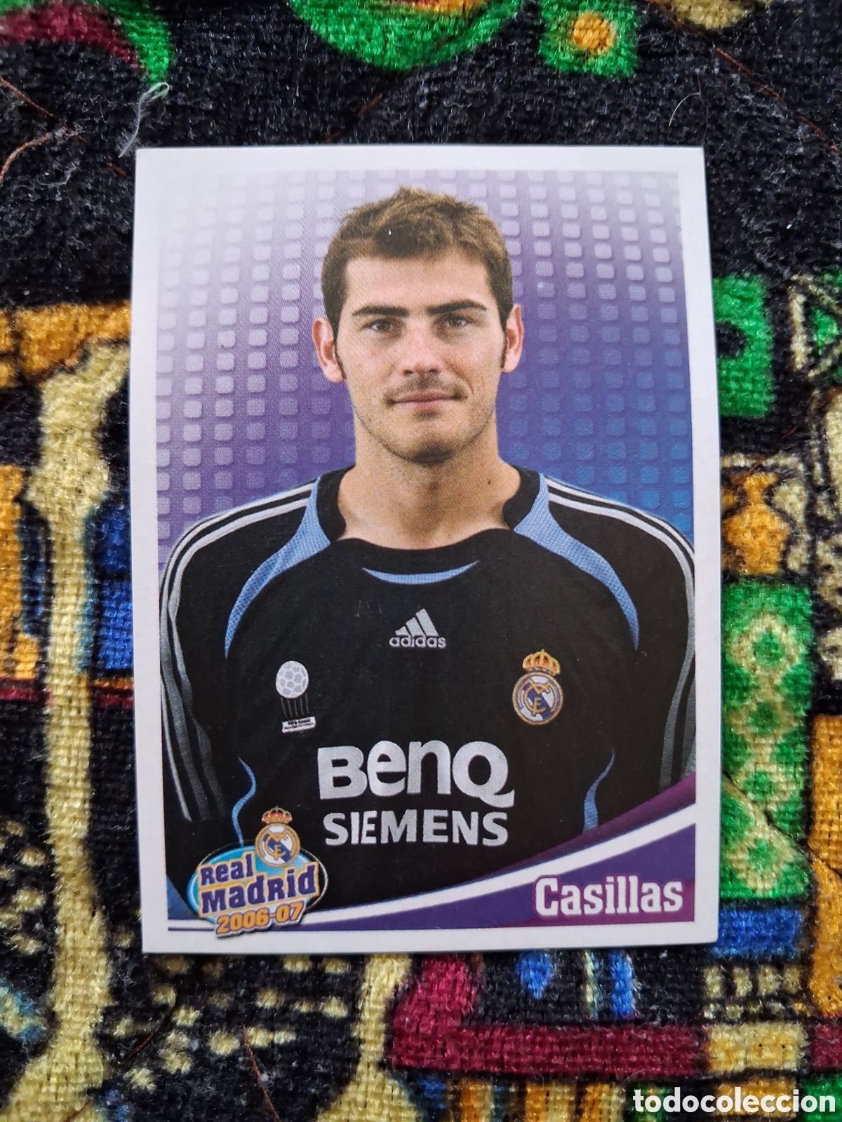 Cromos de f&uacute;tbol: Real Madrid colecci&oacute;n 2006 2007 panini Casillas n&deg; 19